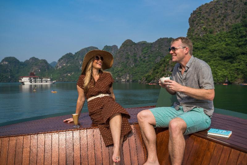 Heritage Line Ylang Cruise - Halong Bay & Lan Ha Bay Ha Long Exterior foto